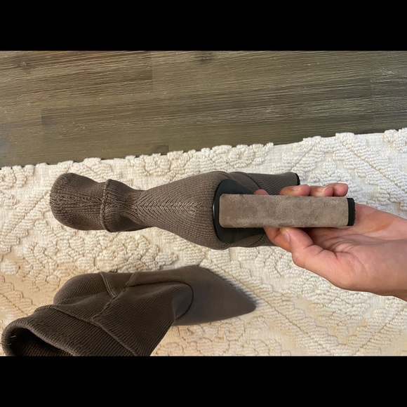 Tan Sock Booties - Picture 3 of 4